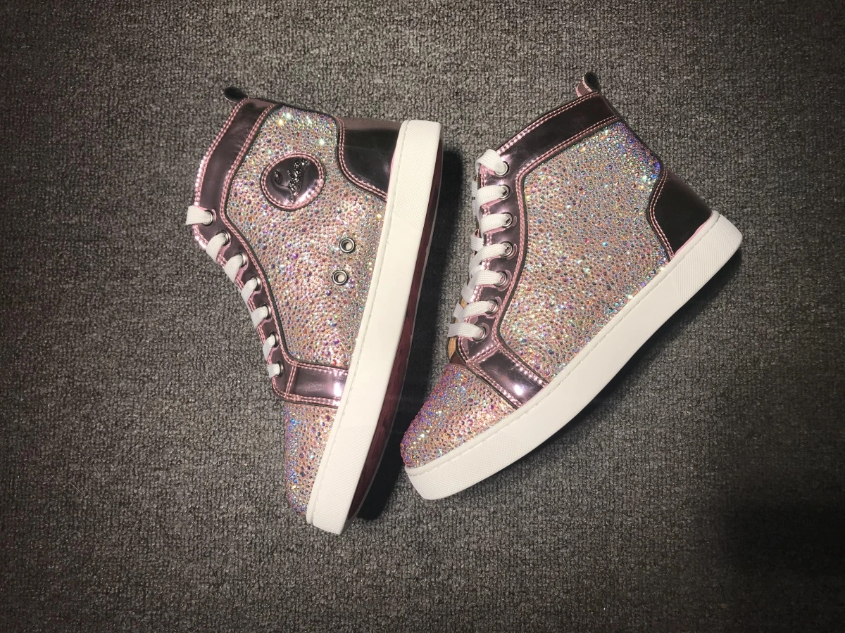 C*ristian L*uboutin Louis Rhinestone Sneaker Modern 5233