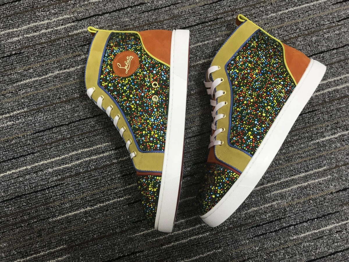 C*ristian L*uboutin Louis Rhinestone Sneaker Youthful 5229