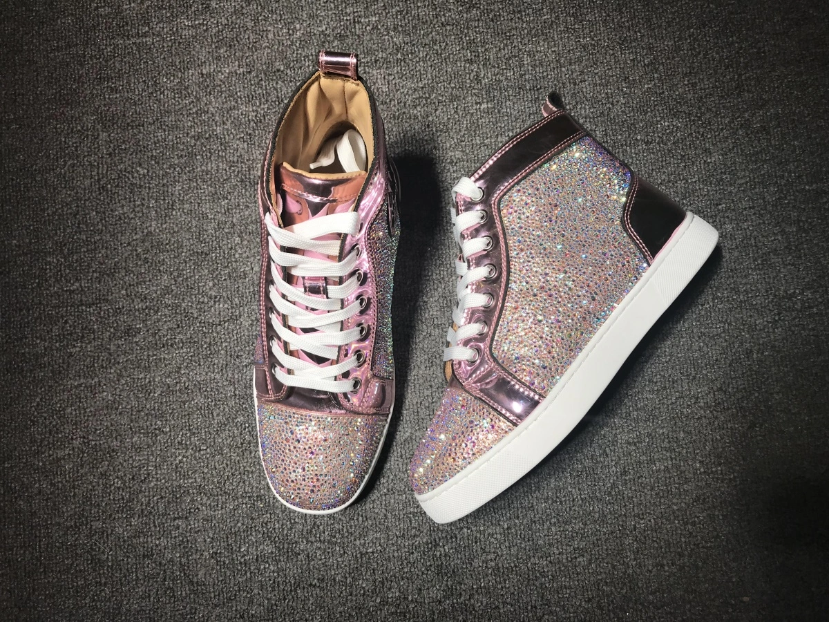 C*ristian L*uboutin Louis Rhinestone Sneaker Modern 5233