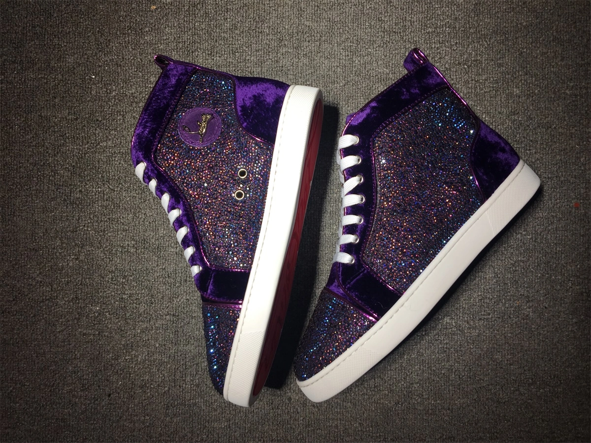 C*ristian L*uboutin Louis Rhinestone Sneaker Sustainable 5230