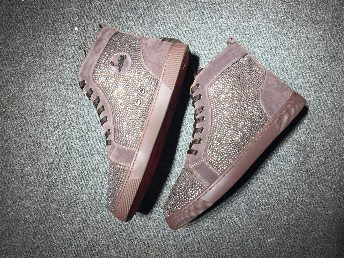 C*ristian L*uboutin Louis Rhinestone Sneaker Youthful 5229