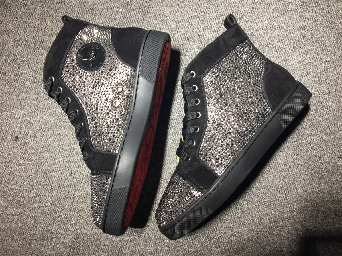 C*ristian L*uboutin Louis Rhinestone Sneaker Sustainable 5230