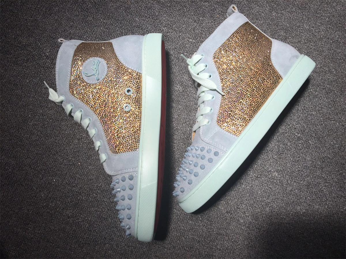 C*ristian L*uboutin Louis Rhinestone Sneaker Modern 5233