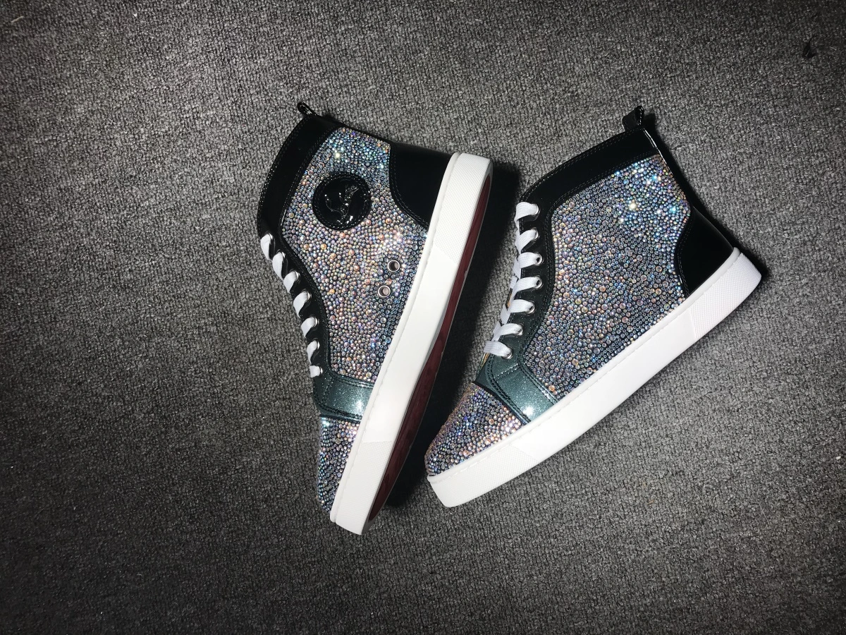 C*ristian L*uboutin Louis Rhinestone Sneaker Modern 5233