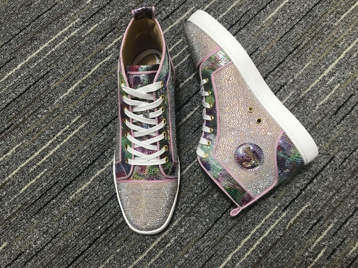 C*ristian L*uboutin Louis Rhinestone Sneaker Youthful 5229
