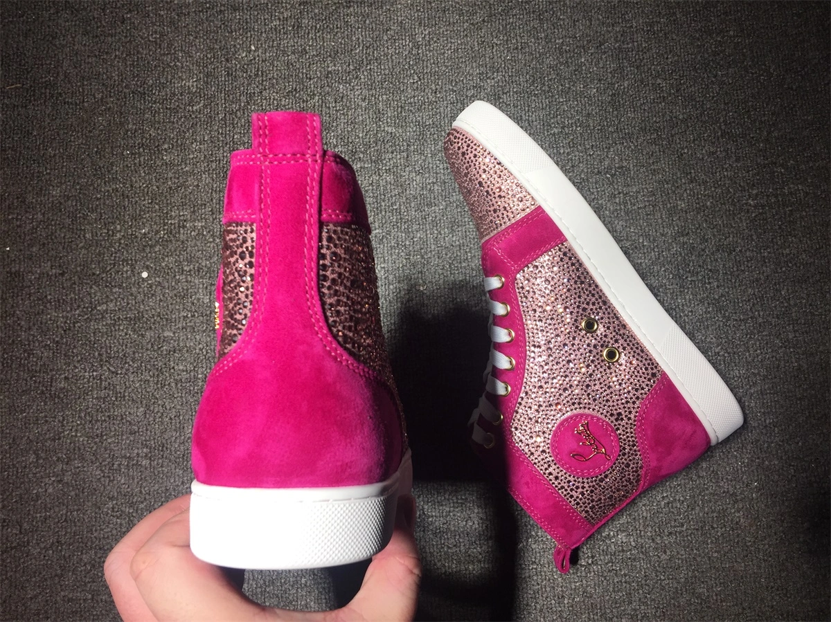 C*ristian L*uboutin Louis Rhinestone Sneaker FlexibleFit 5234