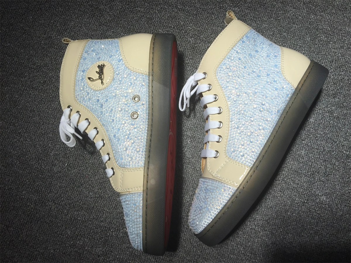 HighPerformance C*ristian L*uboutin Louis Rhinestone Sneaker 5232