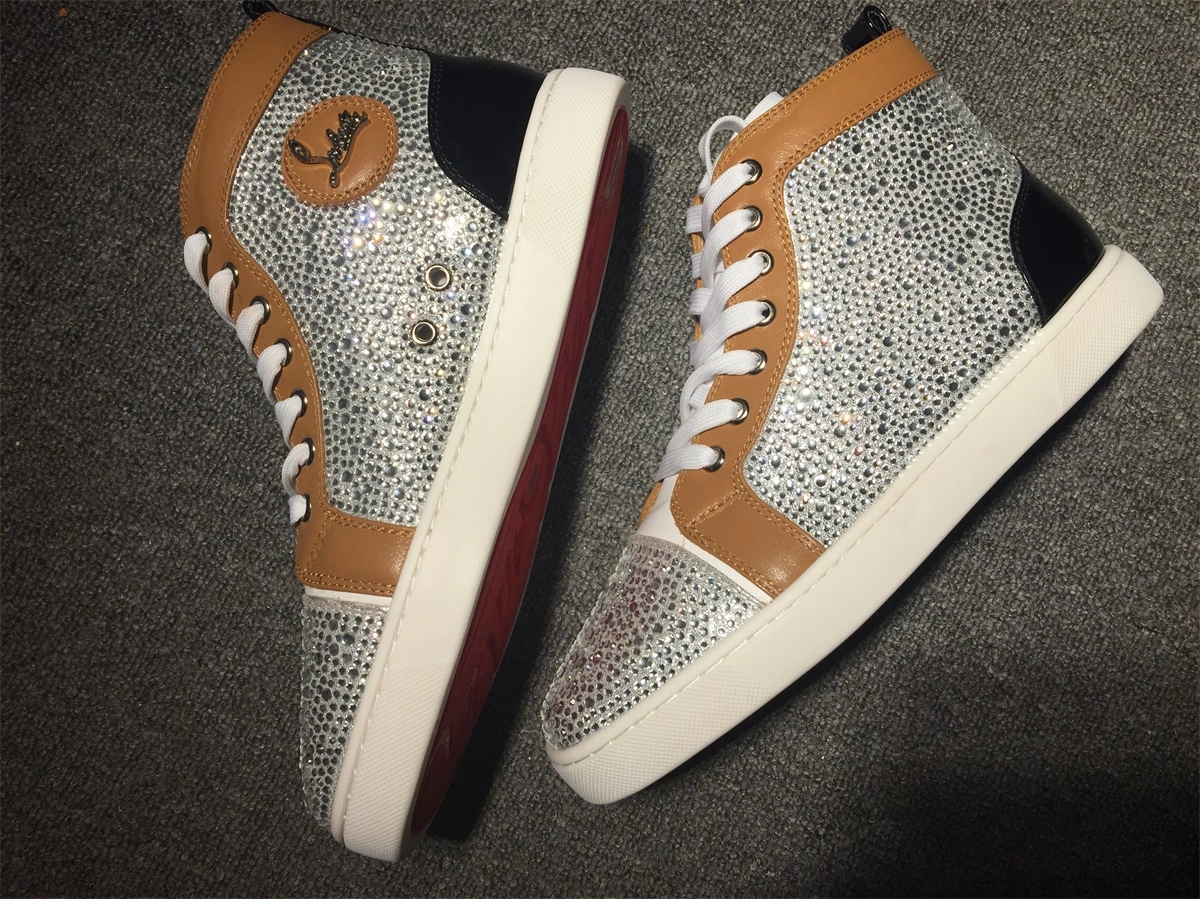 C*ristian L*uboutin Louis Rhinestone Sneaker Modern 5233