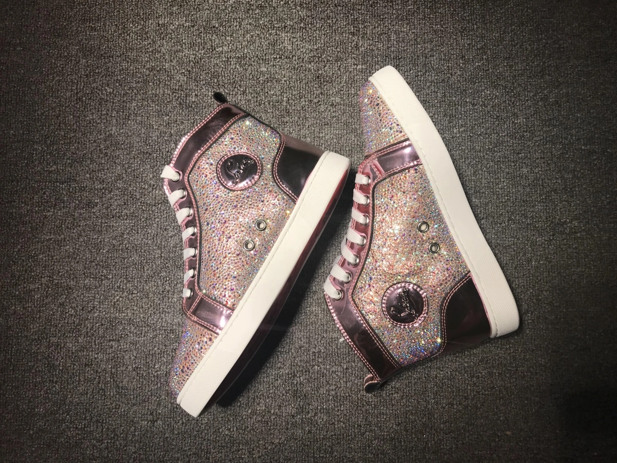 C*ristian L*uboutin Louis Rhinestone Sneaker Modern 5233