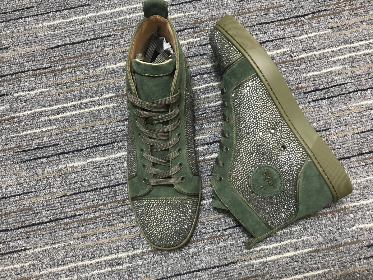 C*ristian L*uboutin Louis Rhinestone Sneaker Youthful 5229