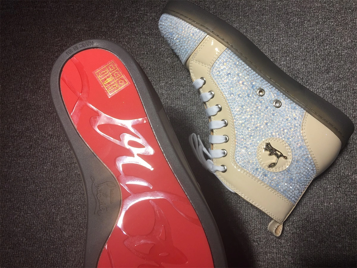 HighPerformance C*ristian L*uboutin Louis Rhinestone Sneaker 5232