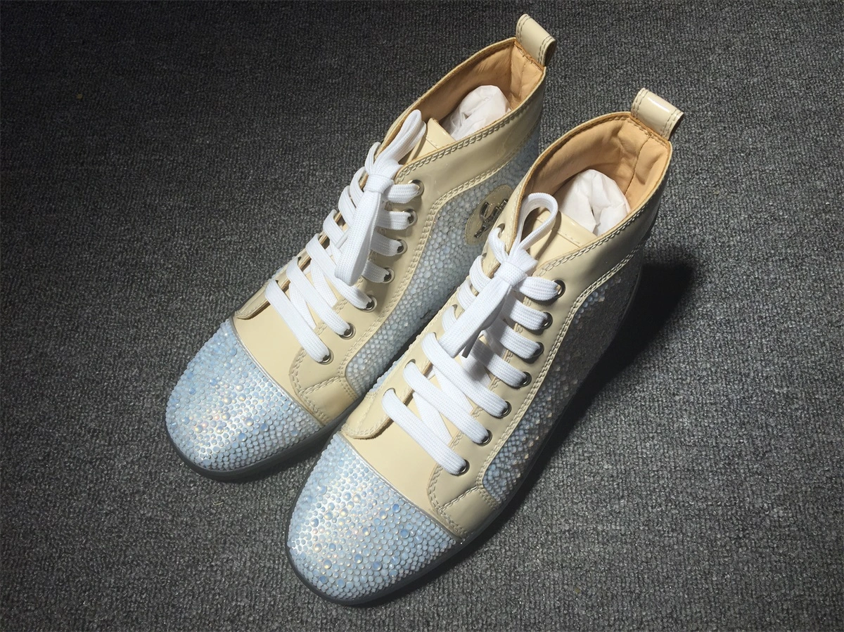 HighPerformance C*ristian L*uboutin Louis Rhinestone Sneaker 5232
