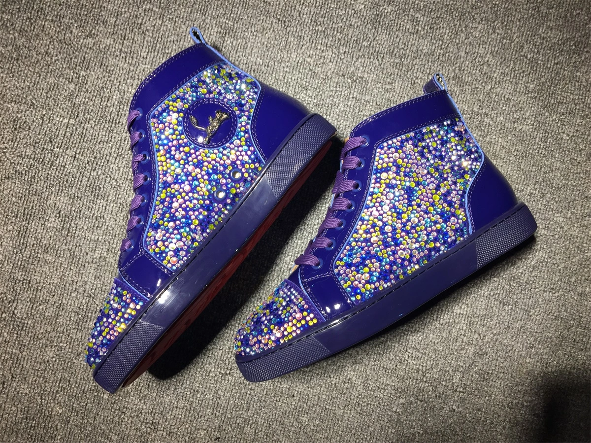 HighPerformance C*ristian L*uboutin Louis Rhinestone Sneaker 5232