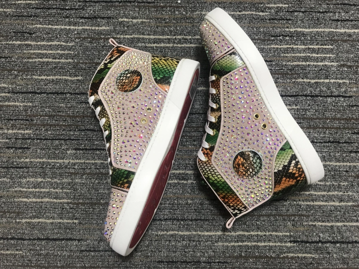C*ristian L*uboutin Louis Rhinestone Sneaker Sustainable 5230