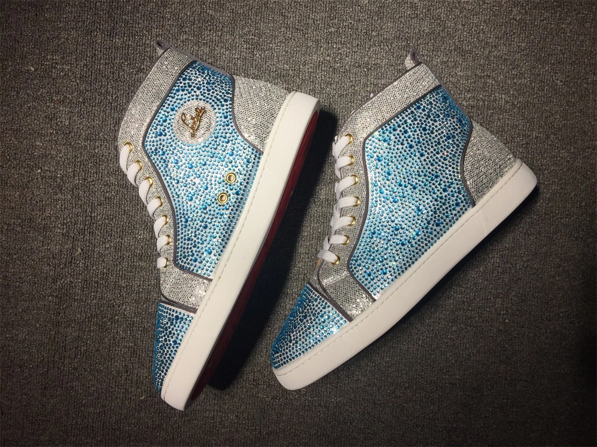 C*ristian L*uboutin Louis Rhinestone Sneaker Modern 5233