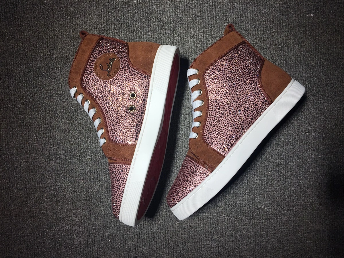 C*ristian L*uboutin Louis Rhinestone Sneaker Modern 5233