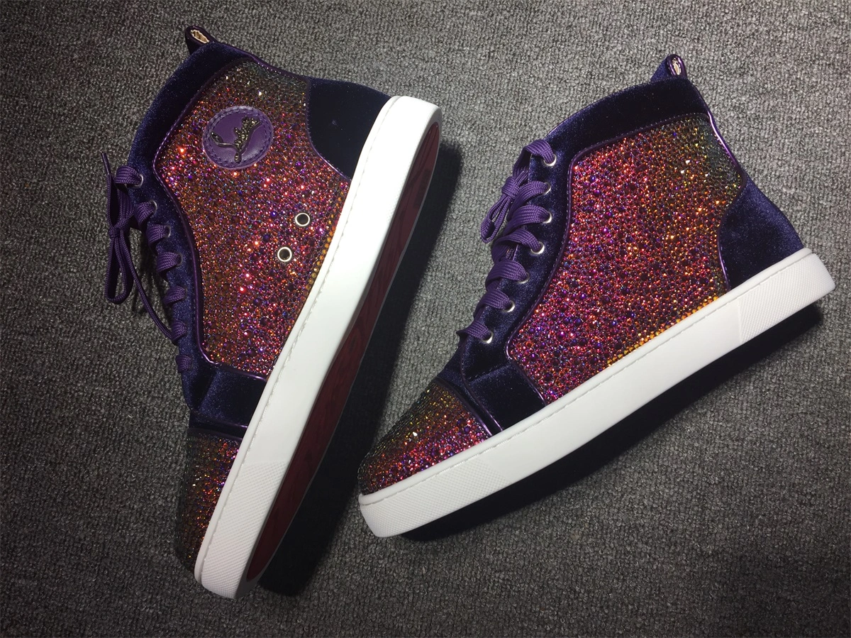C*ristian L*uboutin Louis Rhinestone Sneaker Sustainable 5230