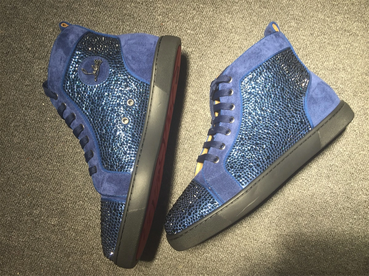C*ristian L*uboutin Louis Rhinestone Sneaker Sustainable 5230