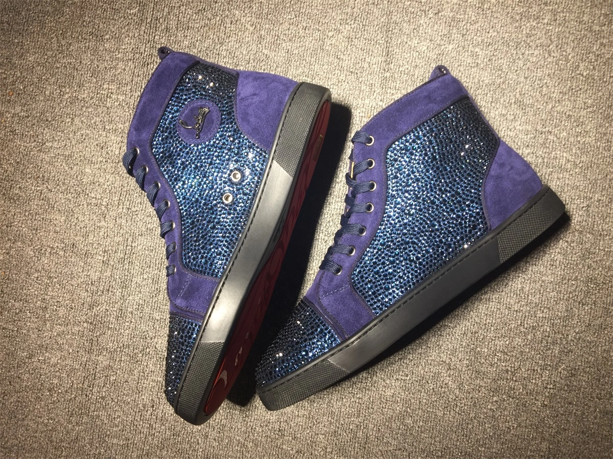 C*ristian L*uboutin Louis Rhinestone Sneaker Sustainable 5230