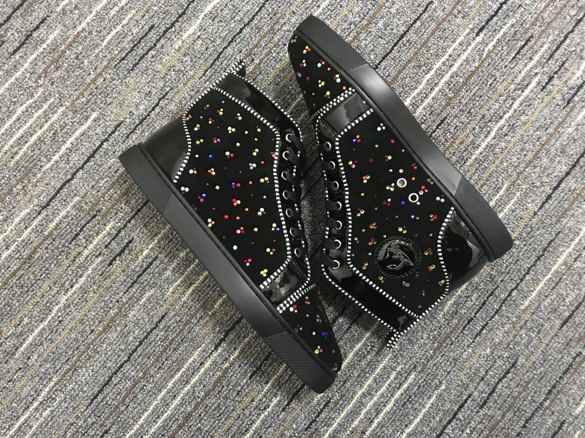 C*ristian L*uboutin Louis Rhinestone Sneaker Sustainable 5230