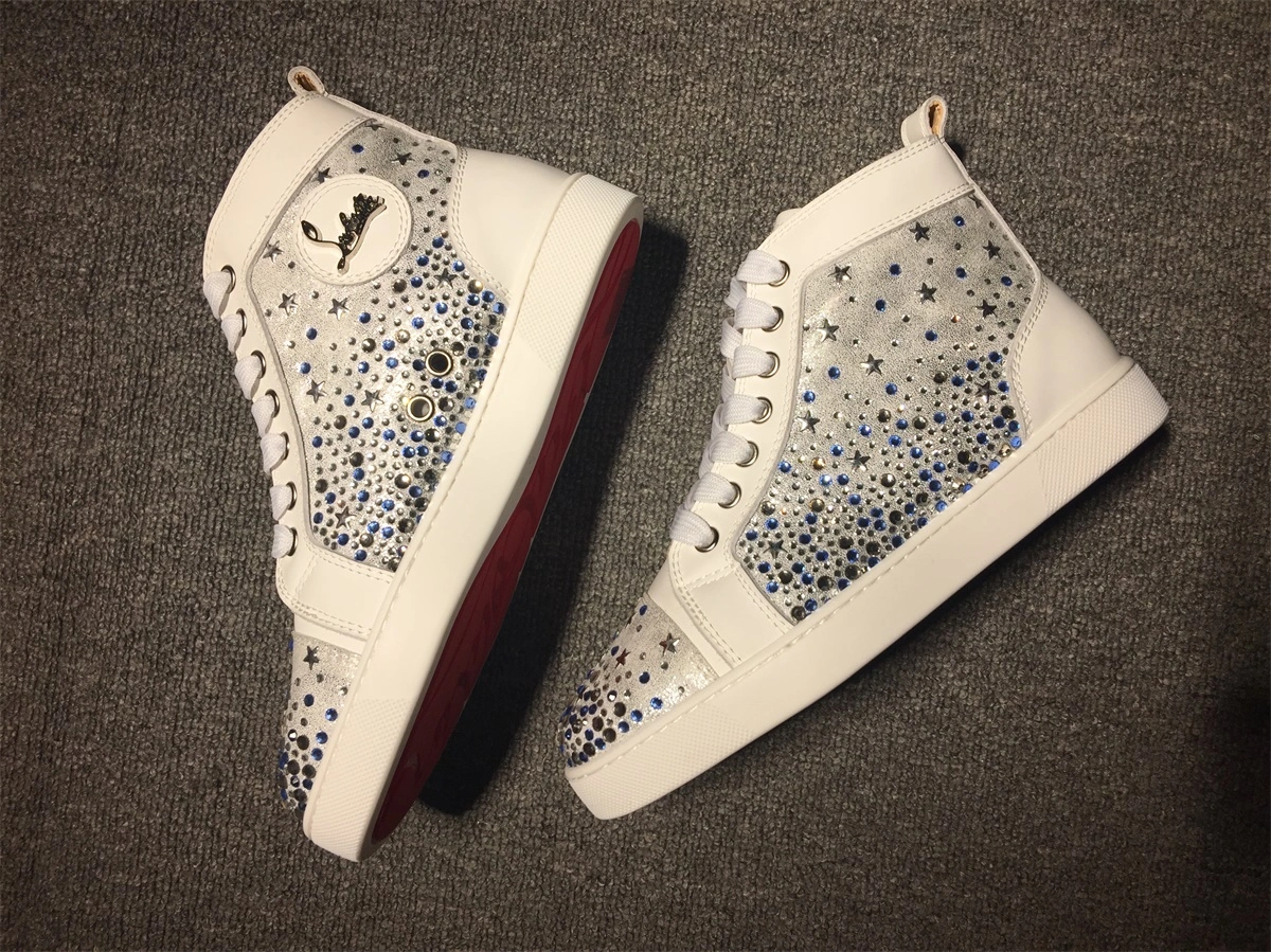 HighPerformance C*ristian L*uboutin Louis Rhinestone Sneaker 5232