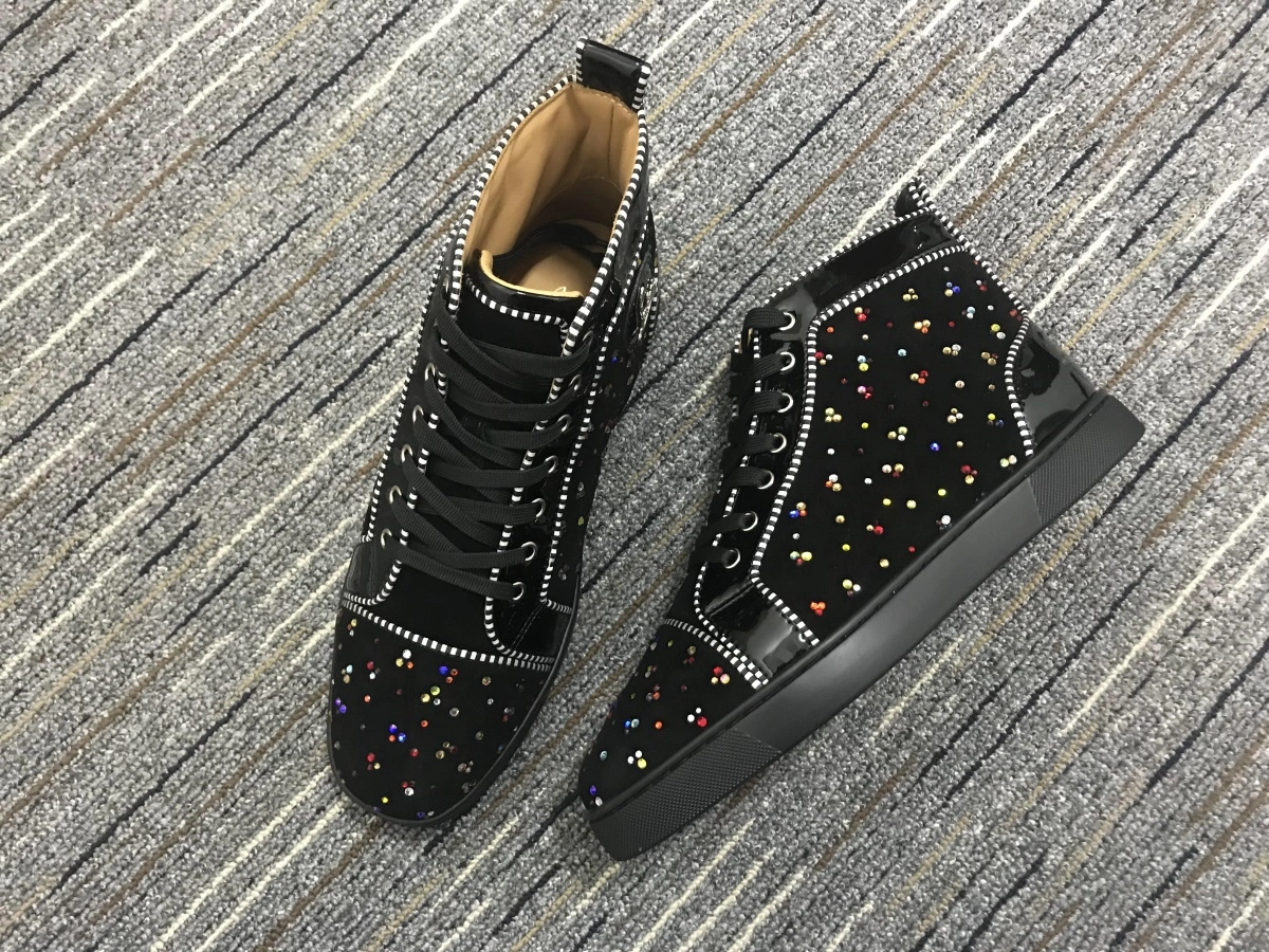 C*ristian L*uboutin Louis Rhinestone Sneaker Sustainable 5230