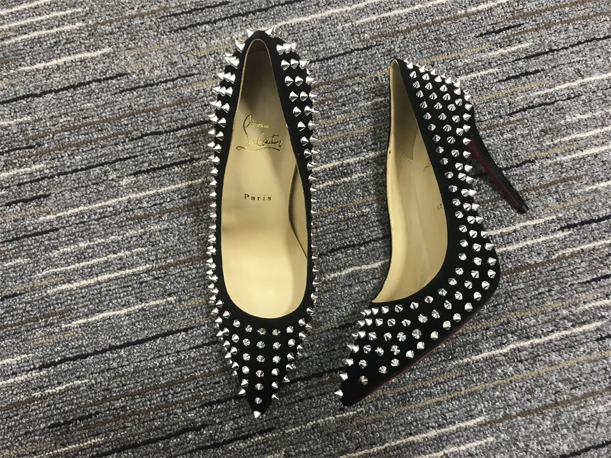 Stretchable C*ristian L*uboutin Pump High Heels 5337