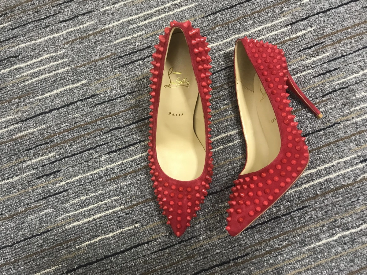 Stretchable C*ristian L*uboutin Pump High Heels 5337