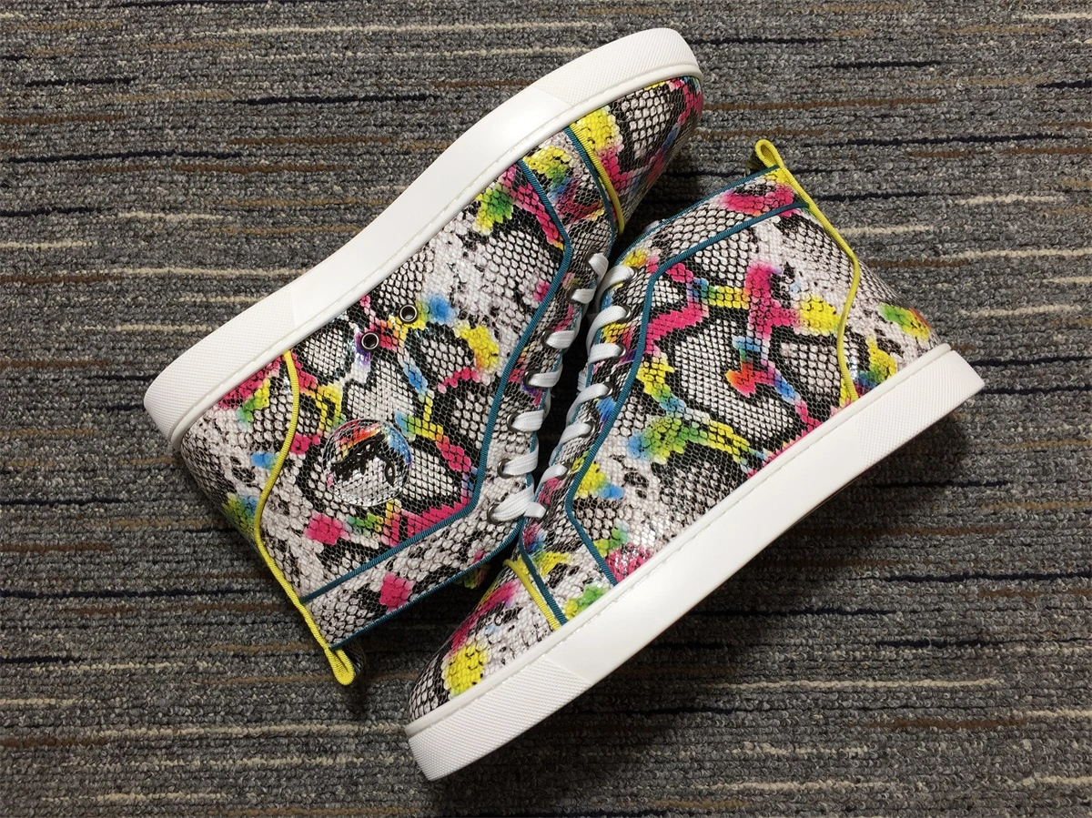 C*ristian L*uboutin Python Sneaker Elegant 5214