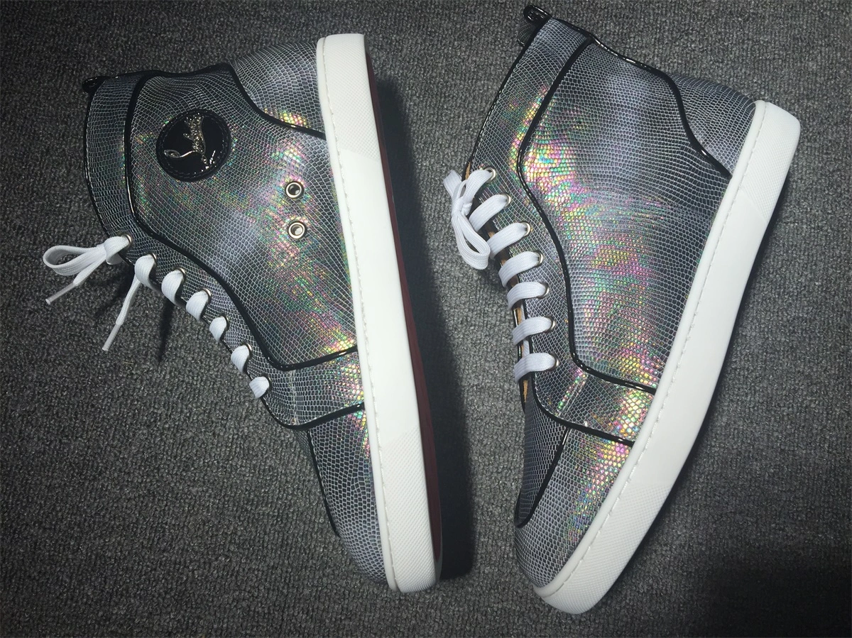 Tailored C*ristian L*uboutin Python Sneaker 5212