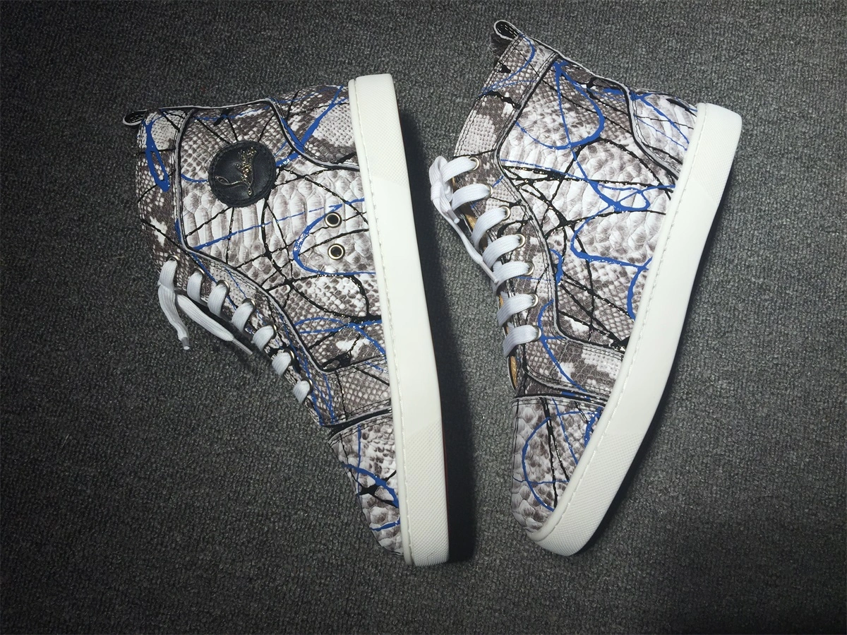 C*ristian L*uboutin Python Sneaker Elegant 5214