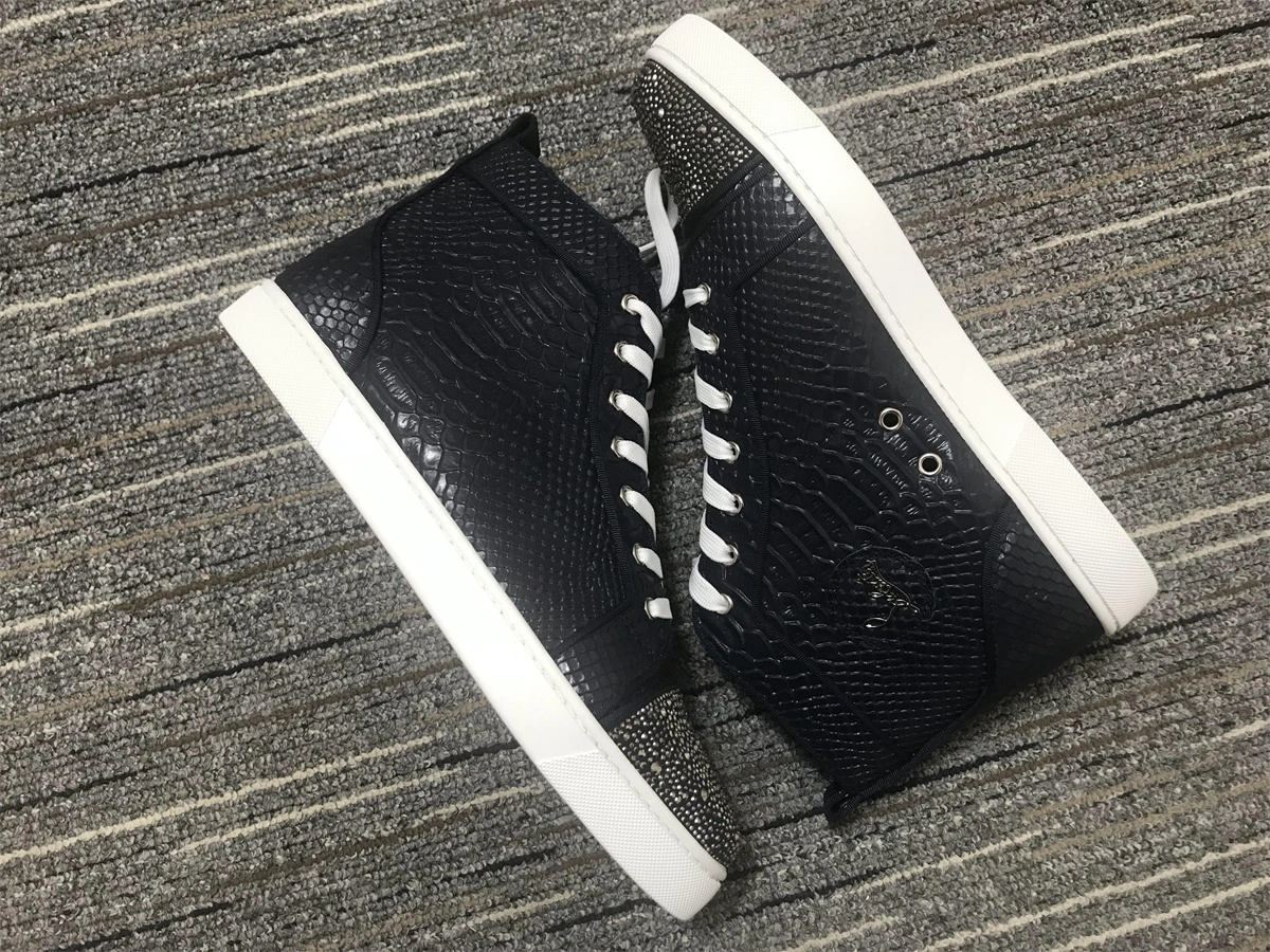 Sophisticated C*ristian L*uboutin Python Sneaker 5211