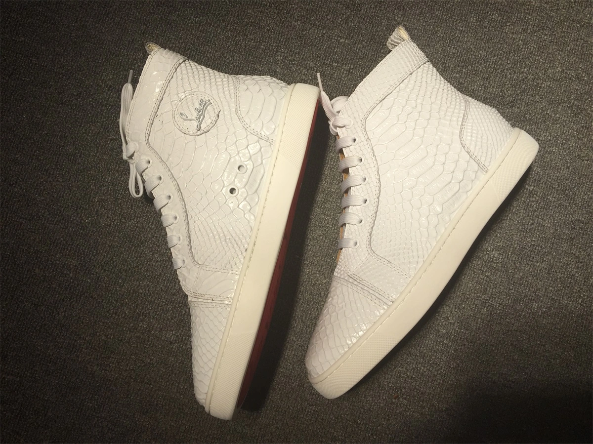 Tailored C*ristian L*uboutin Python Sneaker 5212