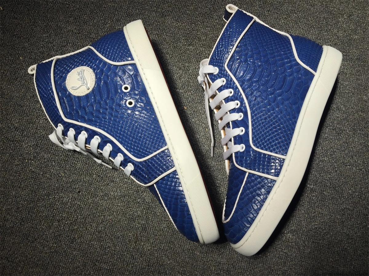 ComfortFit C*ristian L*uboutin Python Sneaker 5210
