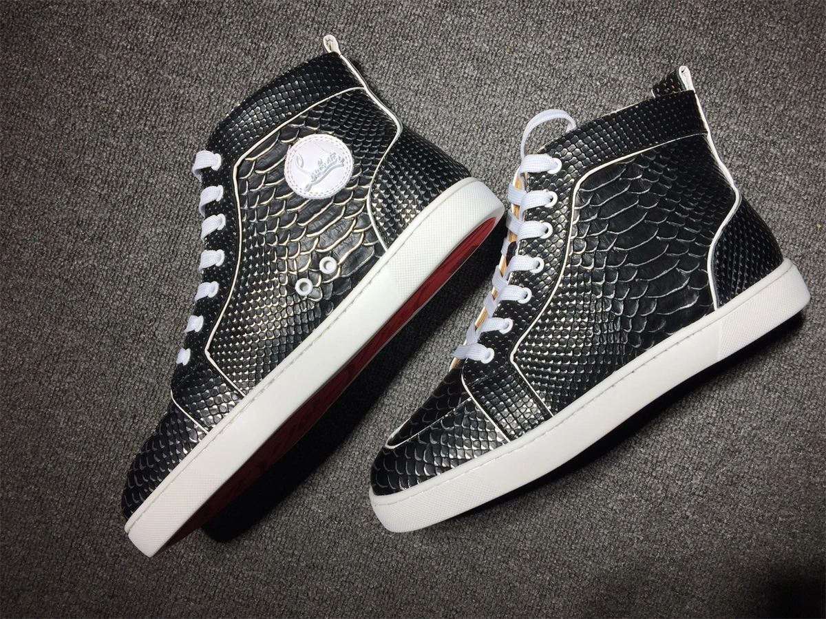 Tailored C*ristian L*uboutin Python Sneaker 5212