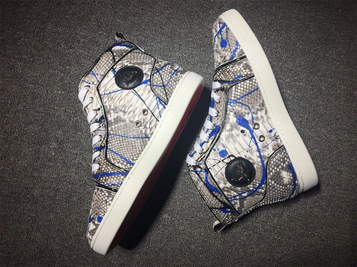 Tailored C*ristian L*uboutin Python Sneaker 5212