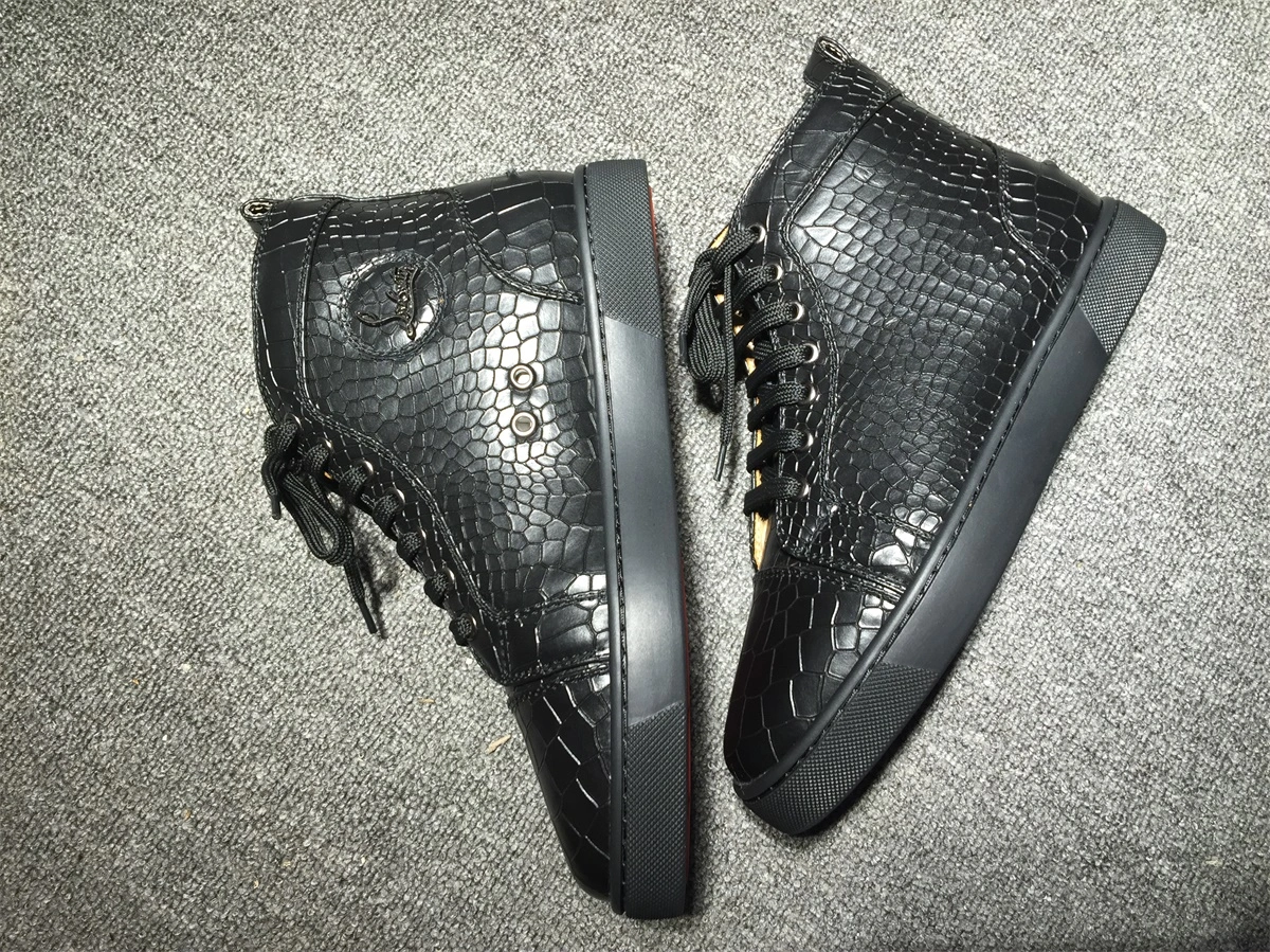 Tailored C*ristian L*uboutin Python Sneaker 5212