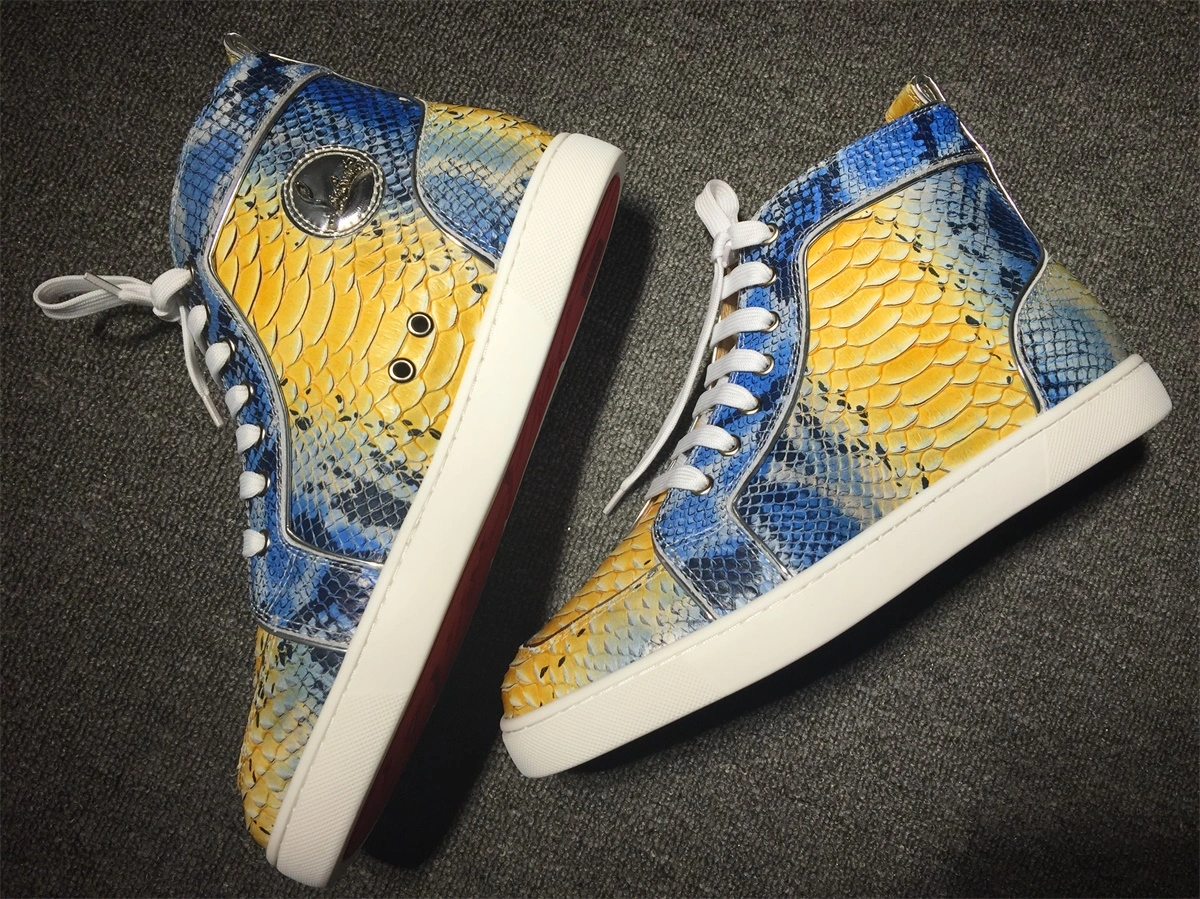 Sophisticated C*ristian L*uboutin Python Sneaker 5211