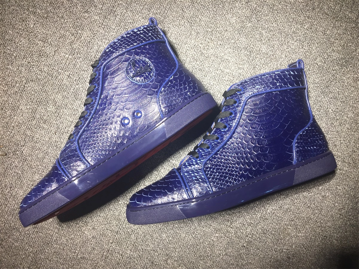 ComfortFit C*ristian L*uboutin Python Sneaker 5210