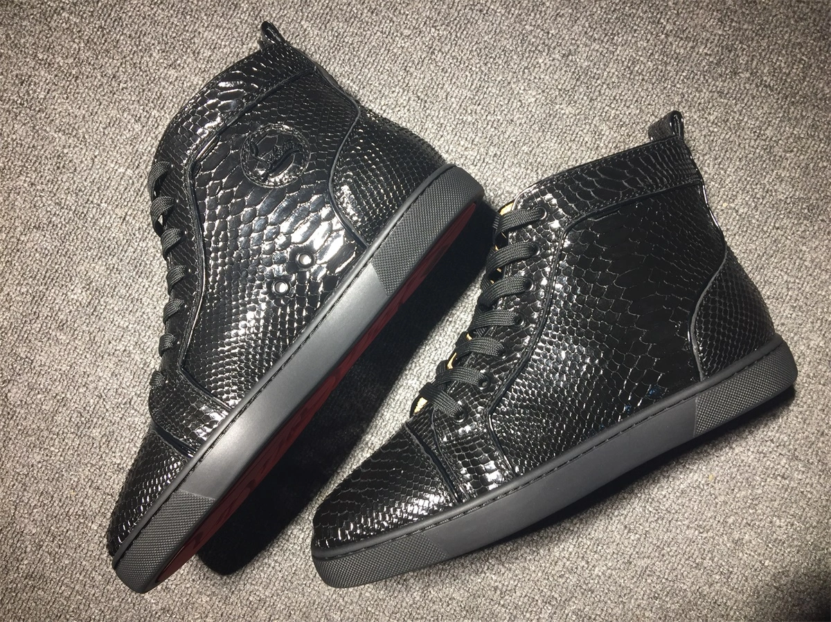 Tailored C*ristian L*uboutin Python Sneaker 5212
