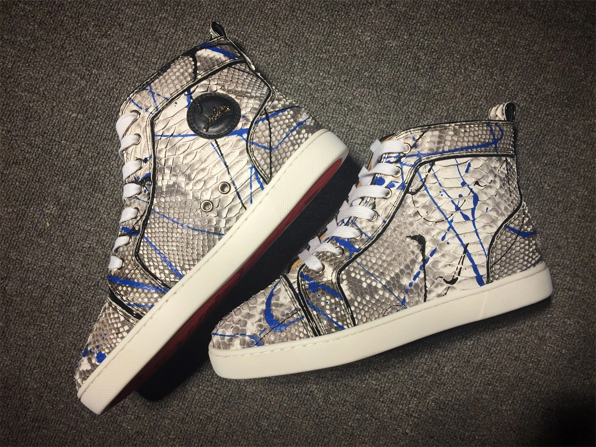 Tailored C*ristian L*uboutin Python Sneaker 5212