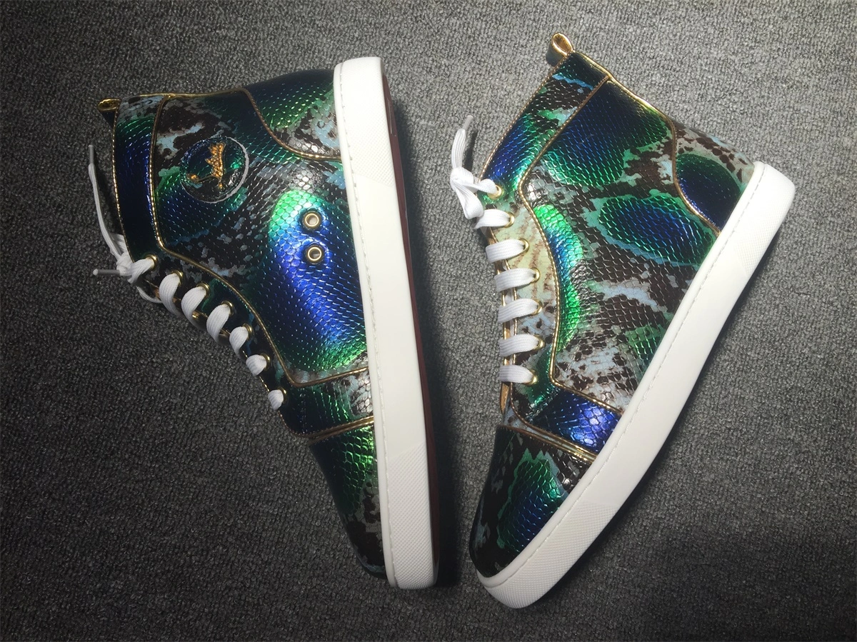 Sophisticated C*ristian L*uboutin Python Sneaker 5211