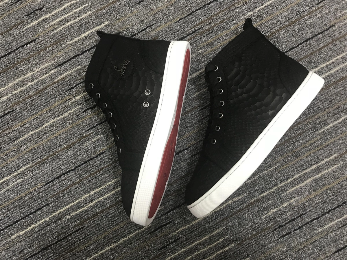 ComfortFit C*ristian L*uboutin Python Sneaker 5210