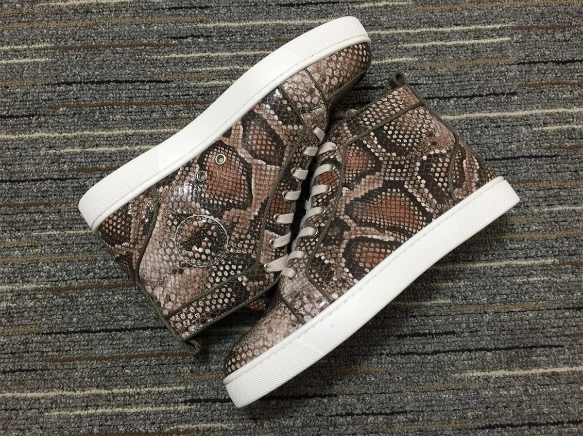 C*ristian L*uboutin Python Sneaker Elegant 5214