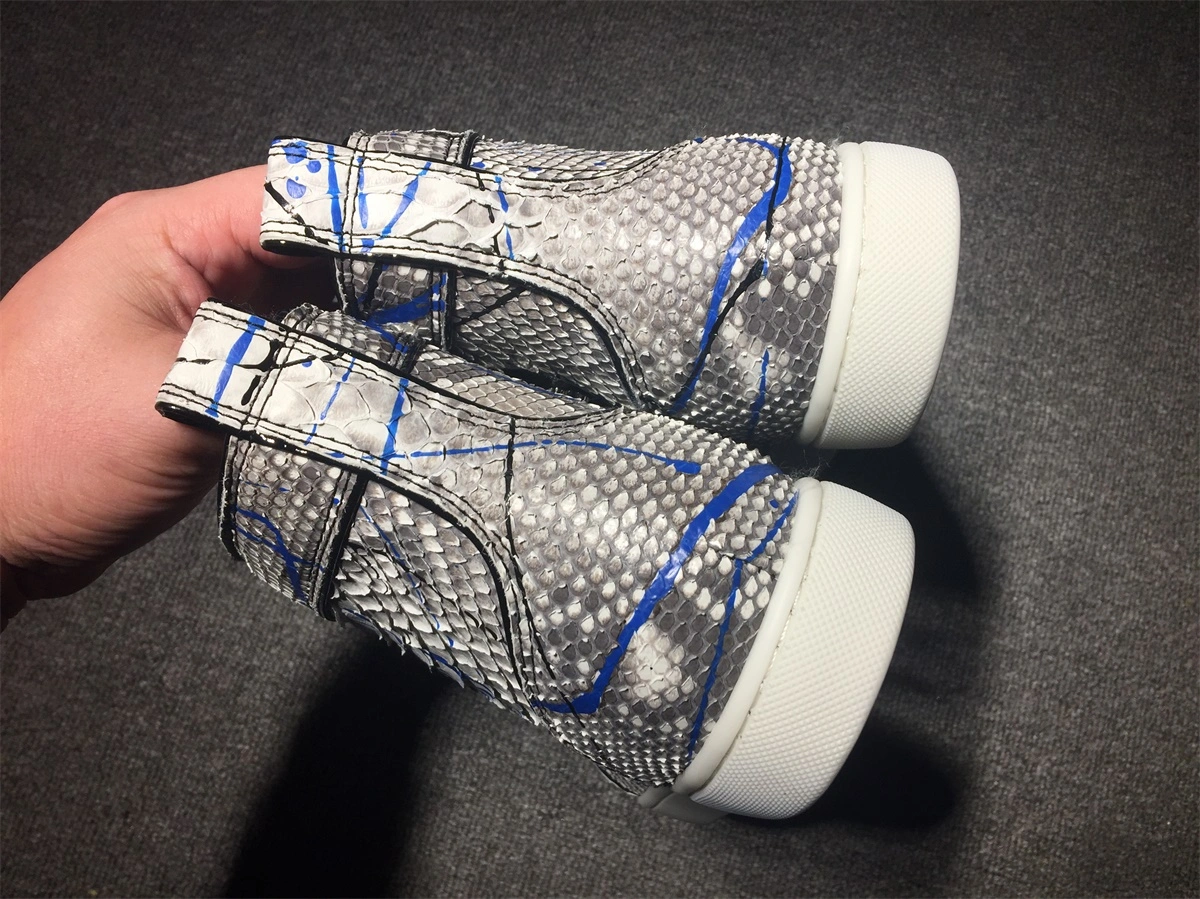 Tailored C*ristian L*uboutin Python Sneaker 5212