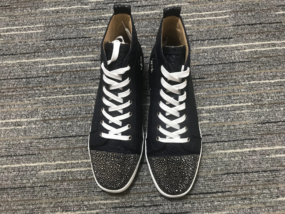 Sophisticated C*ristian L*uboutin Python Sneaker 5211