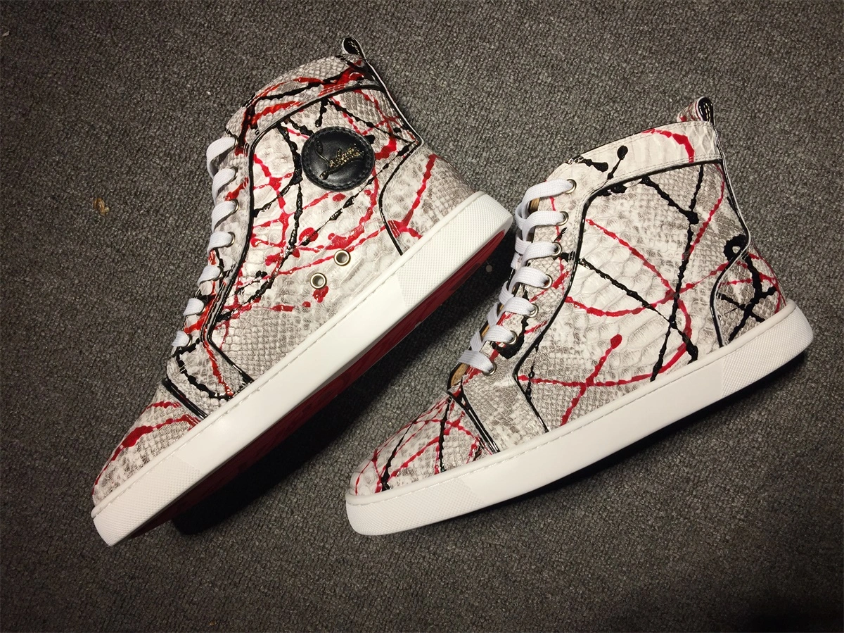 C*ristian L*uboutin Python Sneaker Elegant 5214