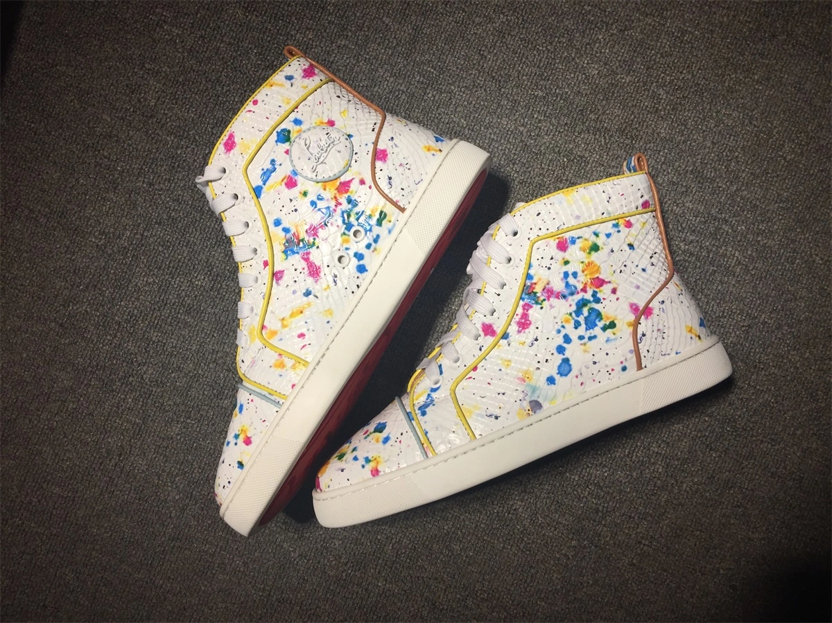 Tailored C*ristian L*uboutin Python Sneaker 5212