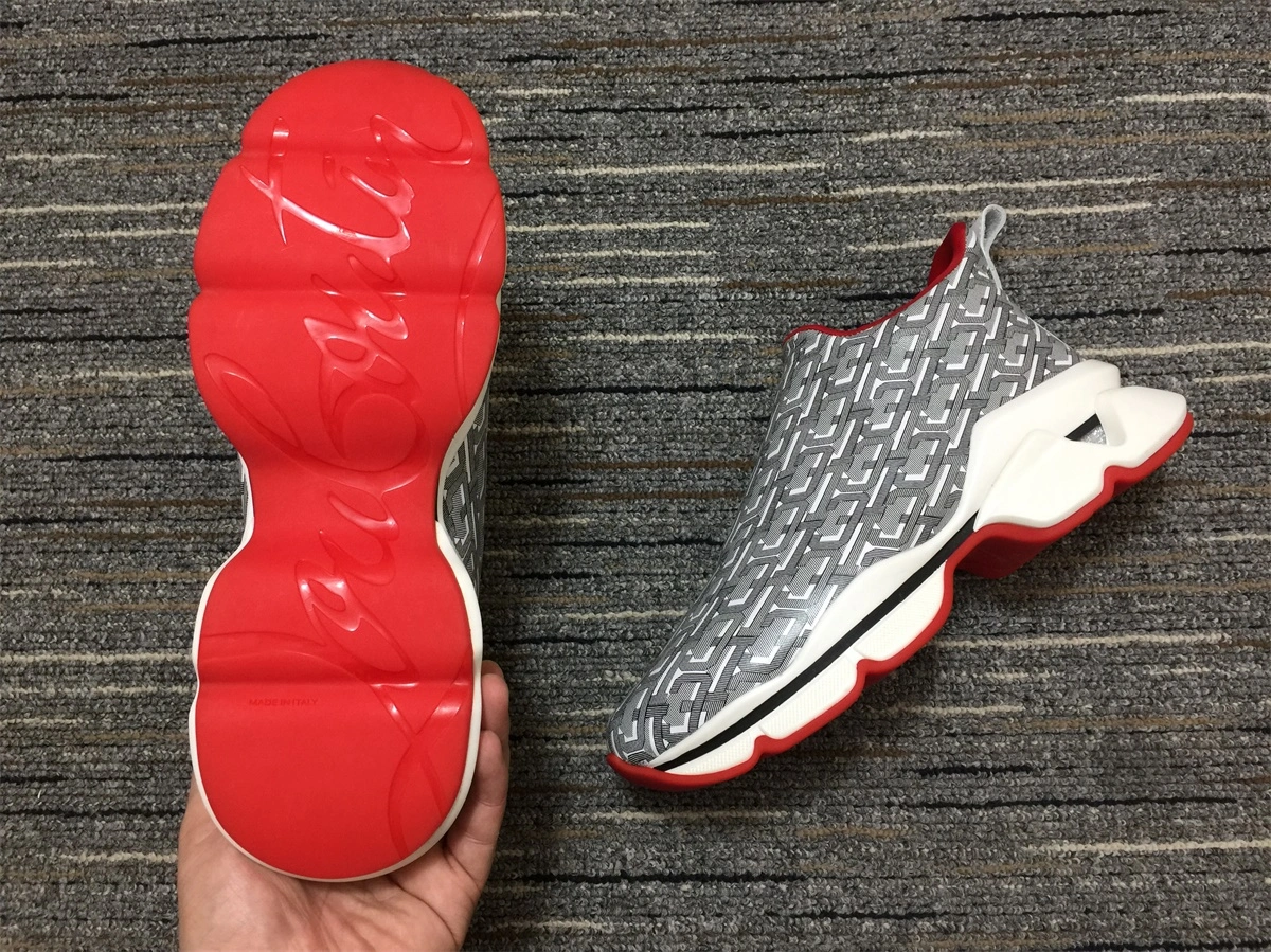 C*ristian L*uboutin Red Runner Sneaker MoistureWicking 5199