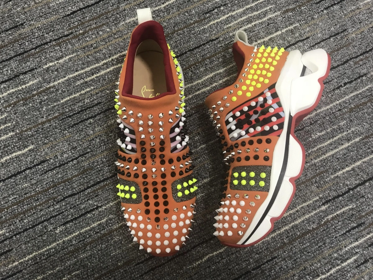 C*ristian L*uboutin Red Runner Sneaker EasyCare 5197